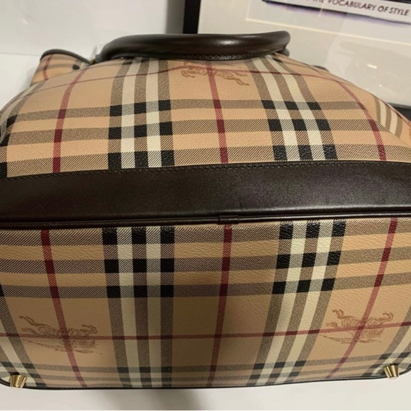 PRELOVED AUTHENTIC BURBERRY TOTE BAG - Picture 3 of 12